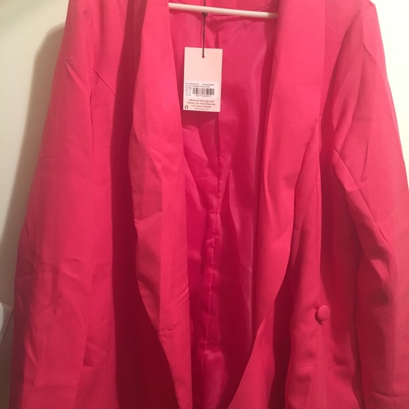 Hot pink blazer dress - Picture 3 of 3